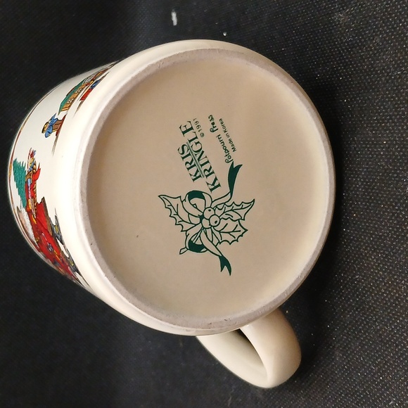 Kris Kringle vintage 1991 potpourri  press mug - Picture 3 of 3